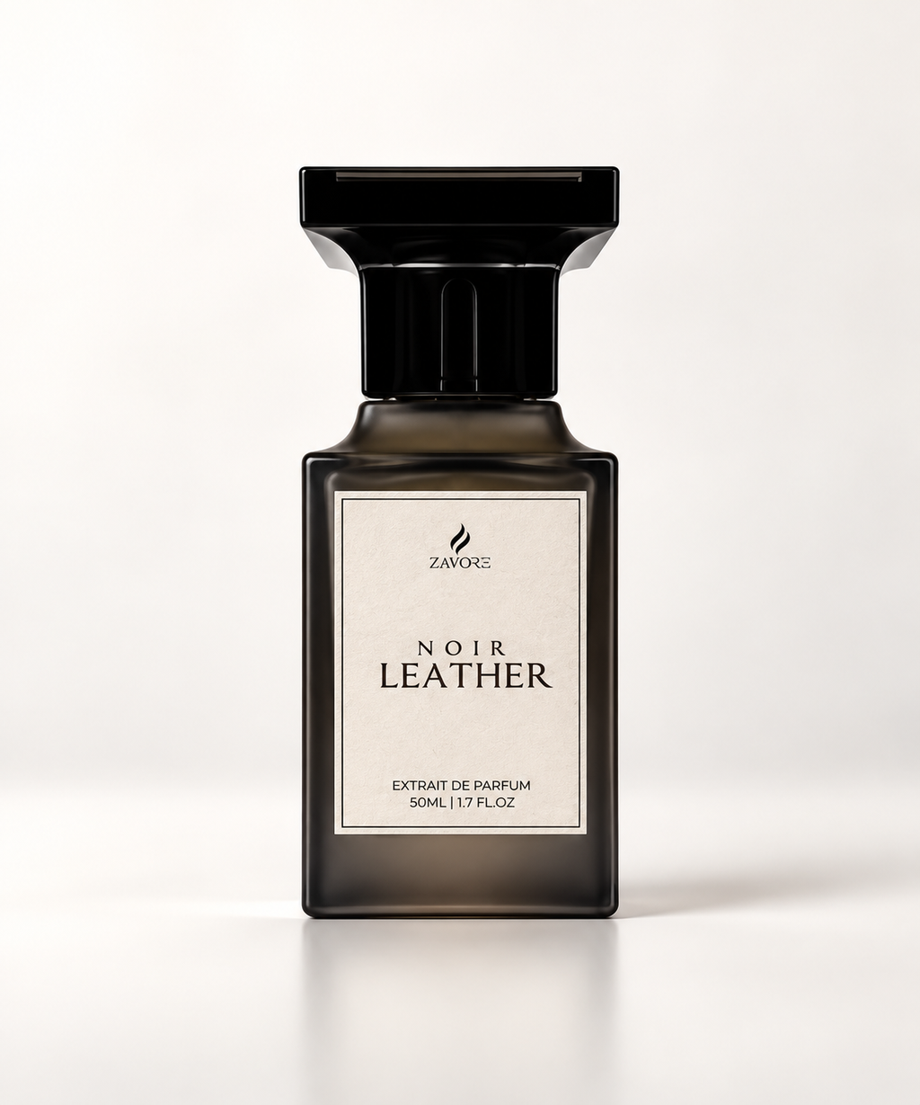 Noir leather
